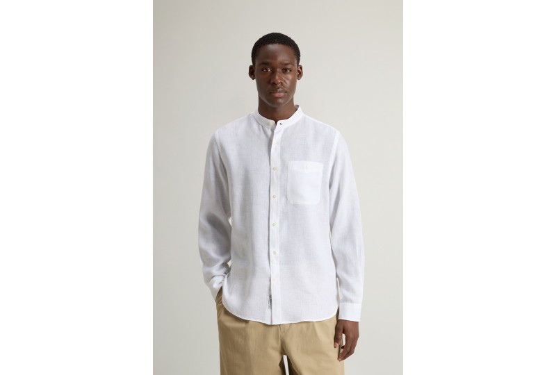 WOOLRICH Camicia in puro lino