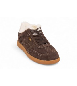 LIU JO Sneakers in suede con pelliccia