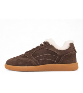 LIU JO Sneakers in suede con pelliccia