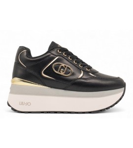 LIU JO Sneakers super platform in pelle