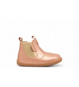 Bobux I Walk Jodhpur Rose Gold