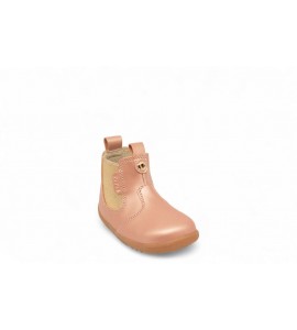 Bobux I Walk Jodhpur Rose Gold