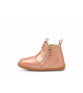 Bobux I Walk Jodhpur Rose Gold