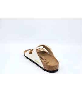 Birkenstock Ciabatte ARIZONA BS SYN LEO EGGSHELL