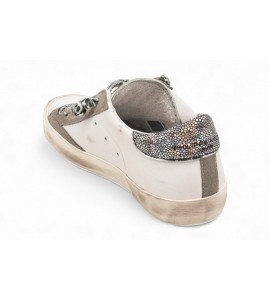 PHILIPPE MODEL SNEAKER PRSX METAL LEO BLANC