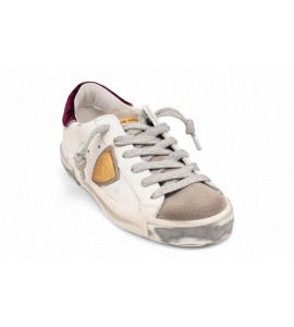 PHILIPPE MODEL SNEAKER PRSX BLANC BORDEAUX