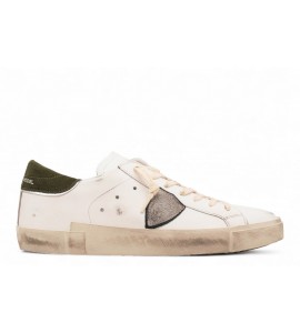 PHILIPPE MODEL SNEAKER PRSX MIXAGE BLANC VERT