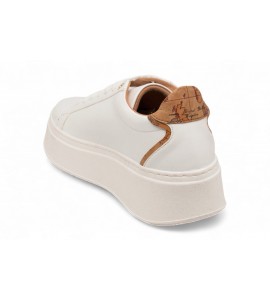 ALVIERO MARTINI Sneaker in eco nappa con logo 1C