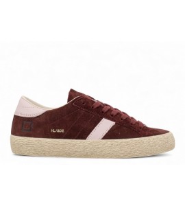 DATE HILL LOW SUEDE BORDEAUX