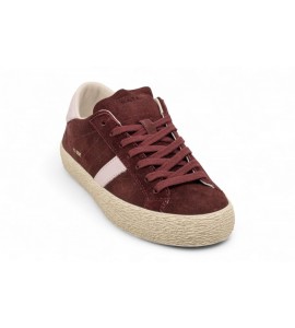 DATE HILL LOW SUEDE BORDEAUX
