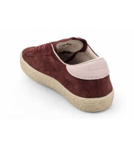 DATE HILL LOW SUEDE BORDEAUX
