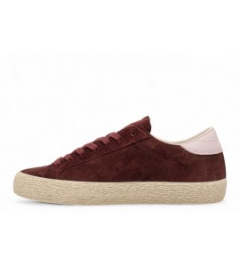 DATE HILL LOW SUEDE BORDEAUX