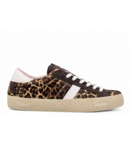DATE HILL LOW LEOPARD BROWN