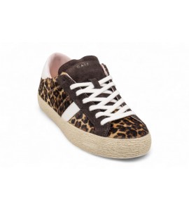 DATE HILL LOW LEOPARD BROWN