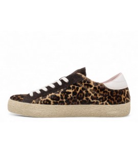 DATE HILL LOW LEOPARD BROWN
