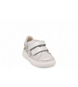 BALDUCCI SNEAKERS IN PELLE CON FIORI
