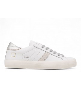 DATE HILL LOW CALF WHITE-SIL