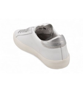 DATE HILL LOW CALF WHITE-SIL