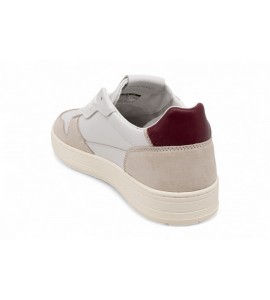 DATE COURT 2.0 BASIC WHITE BORDEAUX