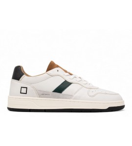 DATE COURT 2.0 VINTAGE WHITE-CUOIO
