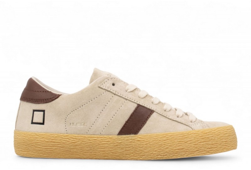 DATE HILL LOW SUEDE MILK