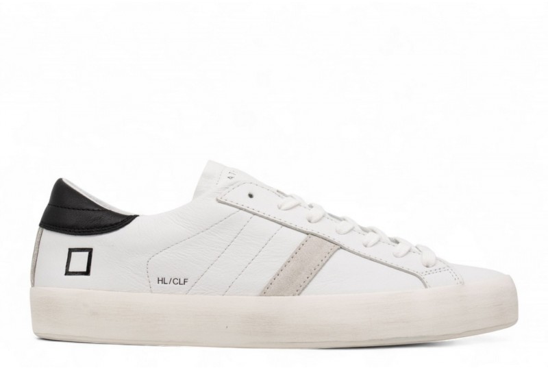 DATE HILL LOW CALF WHITE-BLACK