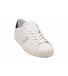 DATE HILL LOW CALF WHITE-BLACK
