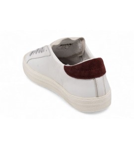 DATE HILL LOW VINTAGE CALF WHITE BORDEAUX