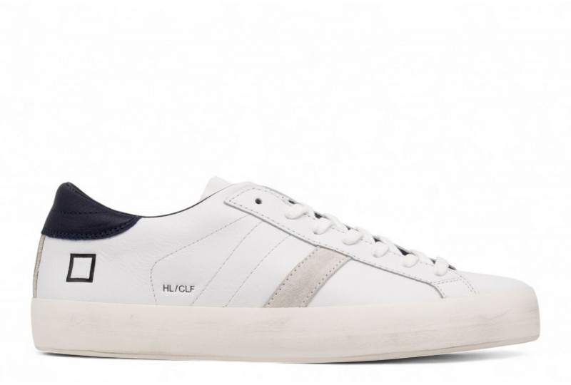 DATE HILL LOW CALF WHITE-BLUE