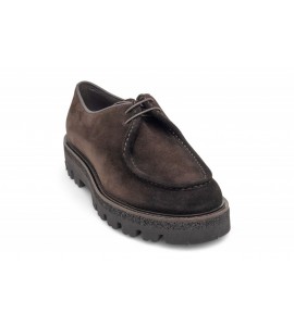 BARRETT STRINGATA IN SUEDE TESTA DI MORO