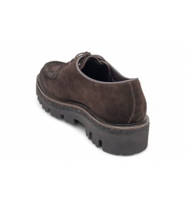 BARRETT STRINGATA IN SUEDE TESTA DI MORO