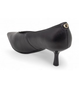 GUESS DECOLLETE YATTCH PELLE NERA