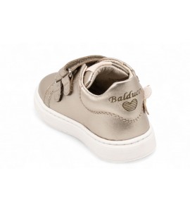 BALDUCCI SNEAKERS IN PELLE CON FIORI