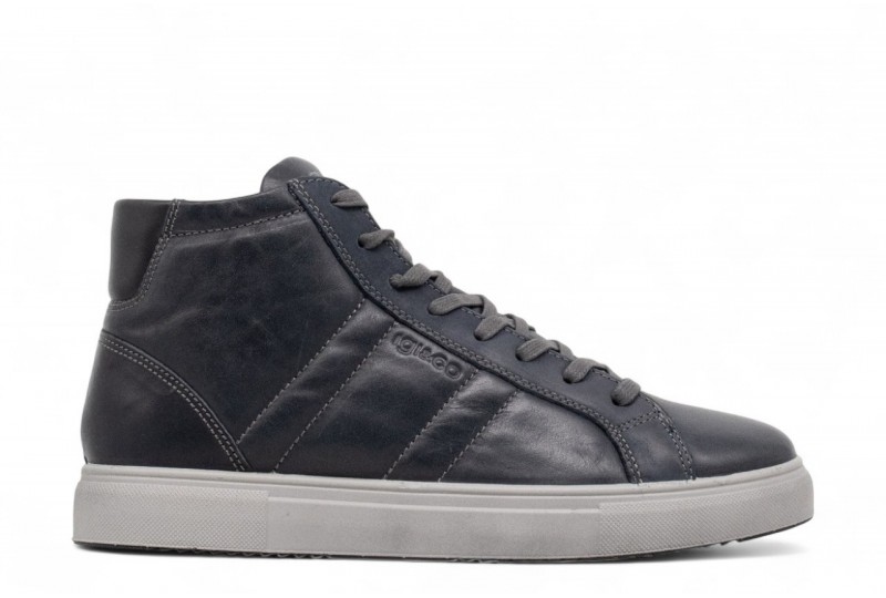 IGI CO SNEAKERS ALTE IN PELLE