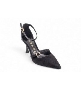 ALBANO DECOLLETE IN CAMOSCIO