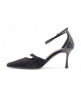 ALBANO DECOLLETE IN CAMOSCIO