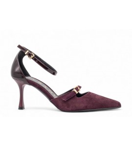 ALBANO DECOLLETE IN CAMOSCIO