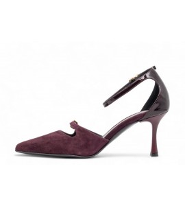 ALBANO DECOLLETE IN CAMOSCIO