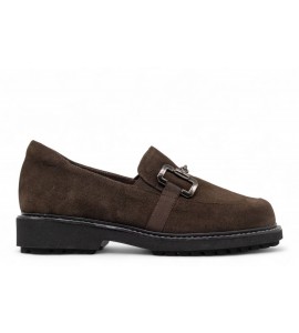 ELITE TOMASI MOCASSINO LEANDRA IN CAMOSCIO