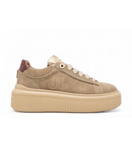 JANET E JANET Sneaker platform in suede