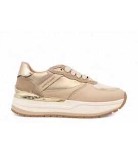 JANET E JANET runner in pelle