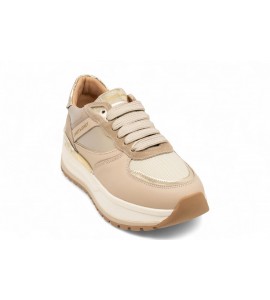 JANET E JANET runner in pelle