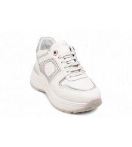 JANET E JANET Sneaker in pelle