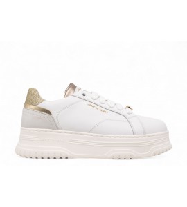 JANET E JANET sneaker platform in pelle