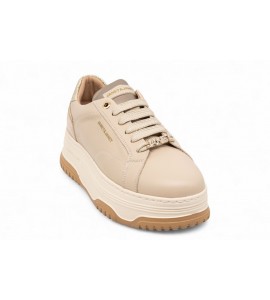 JANET E JANET sneaker platform in pelle