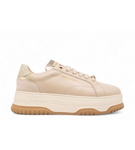 JANET E JANET sneaker platform in pelle