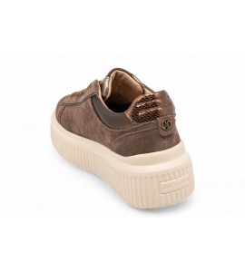 JANET E JANET Sneaker in camoscio