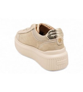 JANET E JANET Sneaker in camoscio