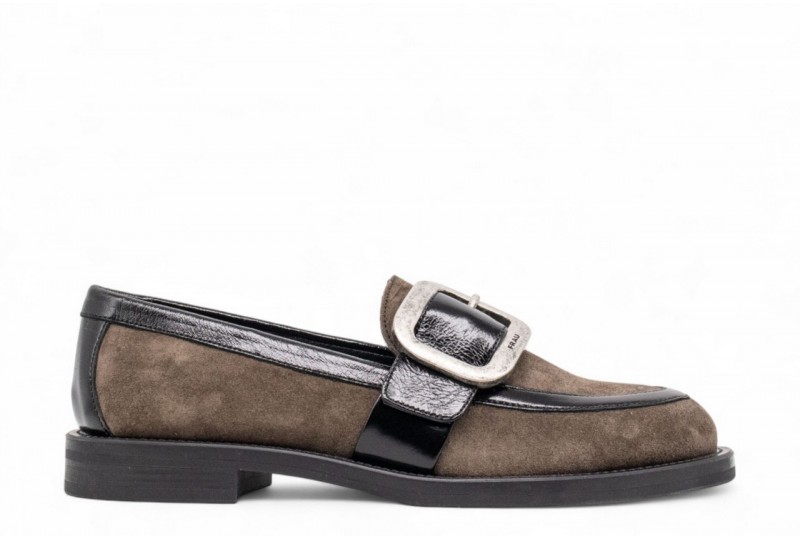 FRAU mocassino in suede