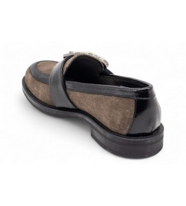 FRAU mocassino in suede